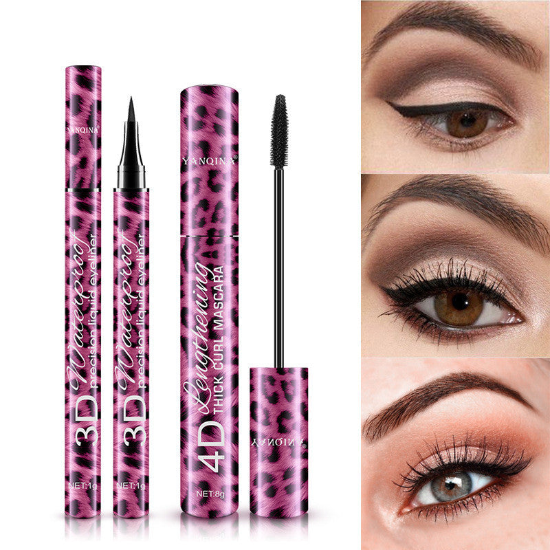 Makeup Red Leopard Eyeliner and Mascara Set Makeup Red Leopard Eyeliner and Mascara Set